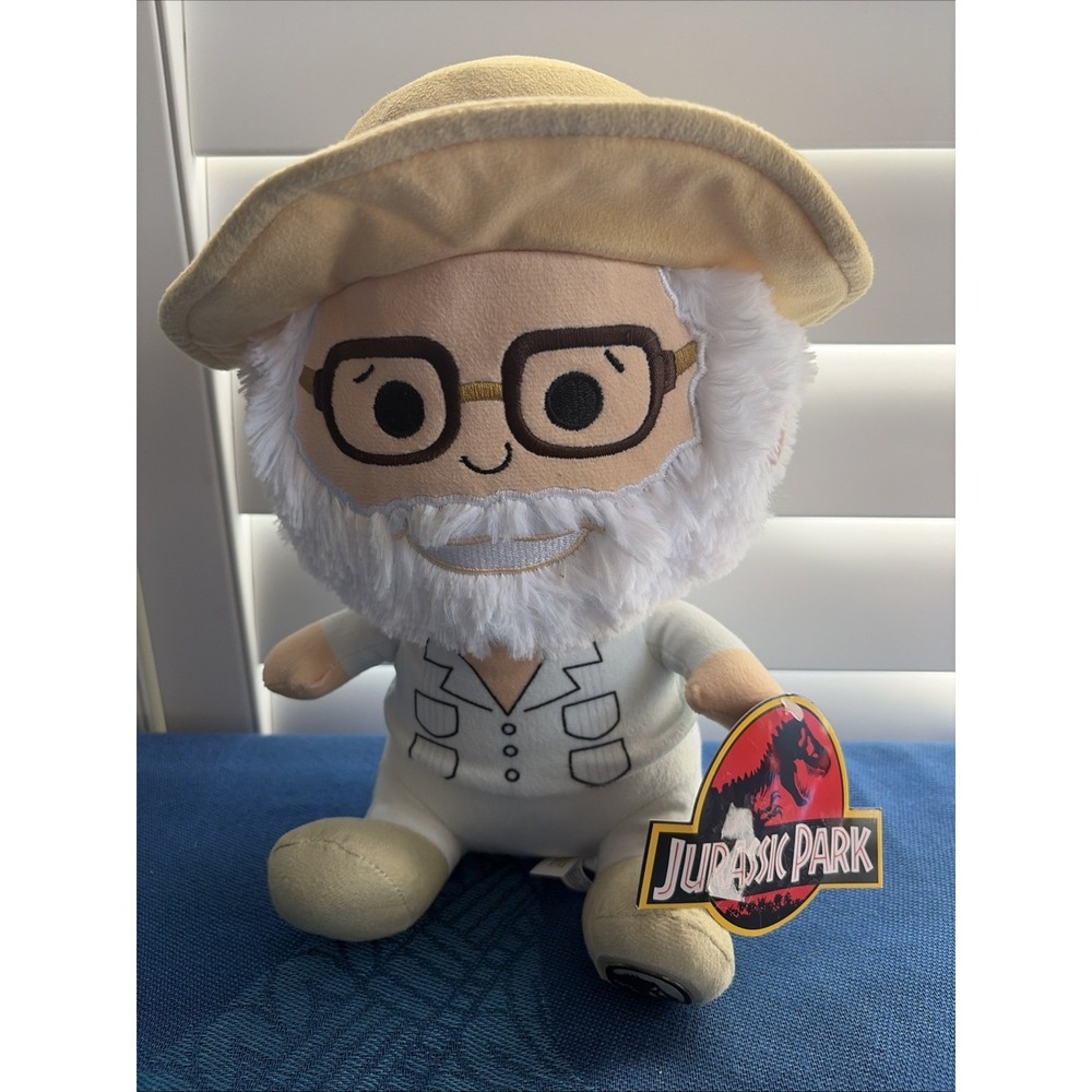 Jurassic Park Dinosaur Dr John Hammond Smiling Doll Plush Toy Factory 11"